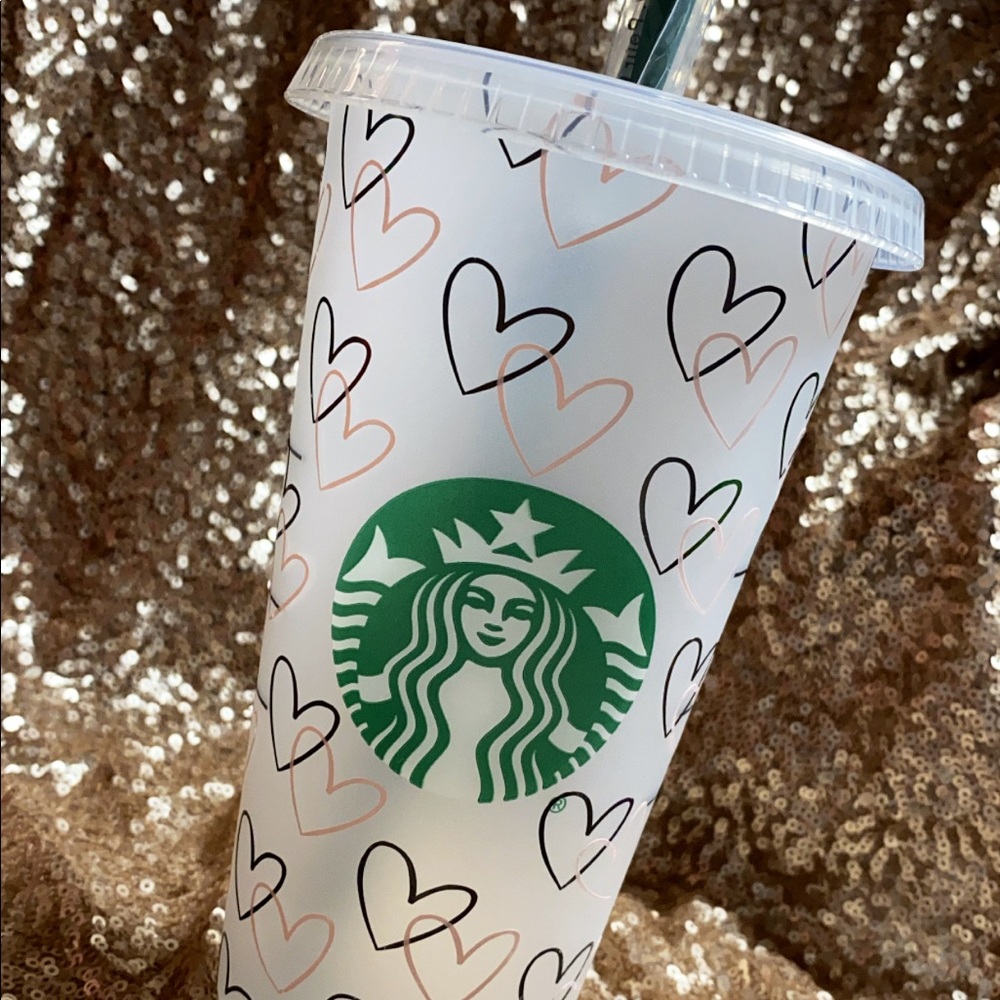 🖤Customized Venti Starbucks reusable Cup (New)!🖤